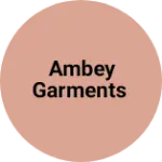 Business logo of Ambey garments