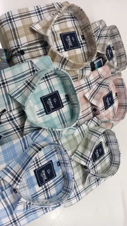 Premium checks shirt uploaded by Aagam creation on 3/16/2023