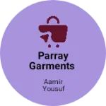 Business logo of Parray garments