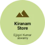 Business logo of Kiranam store