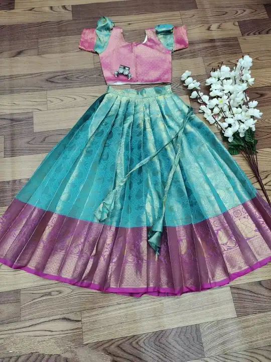*||new lauching kids lehenga ""festival special same as video and pic*

*NOTE-with matching  elegant uploaded by Roza Fabrics on 3/16/2023