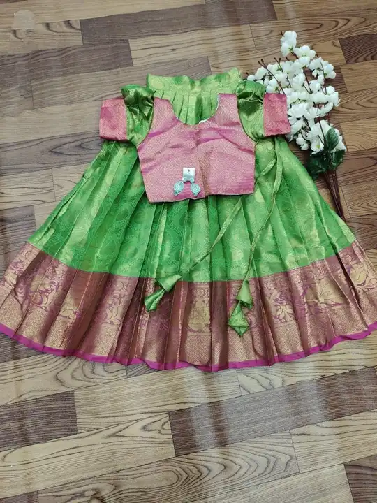 *||new lauching kids lehenga ""festival special same as video and pic*

*NOTE-with matching  elegant uploaded by Roza Fabrics on 3/16/2023