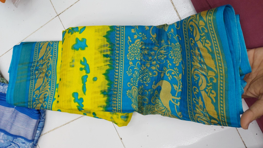Manipuri cotton single colour  uploaded by N K SAREES  on 3/16/2023