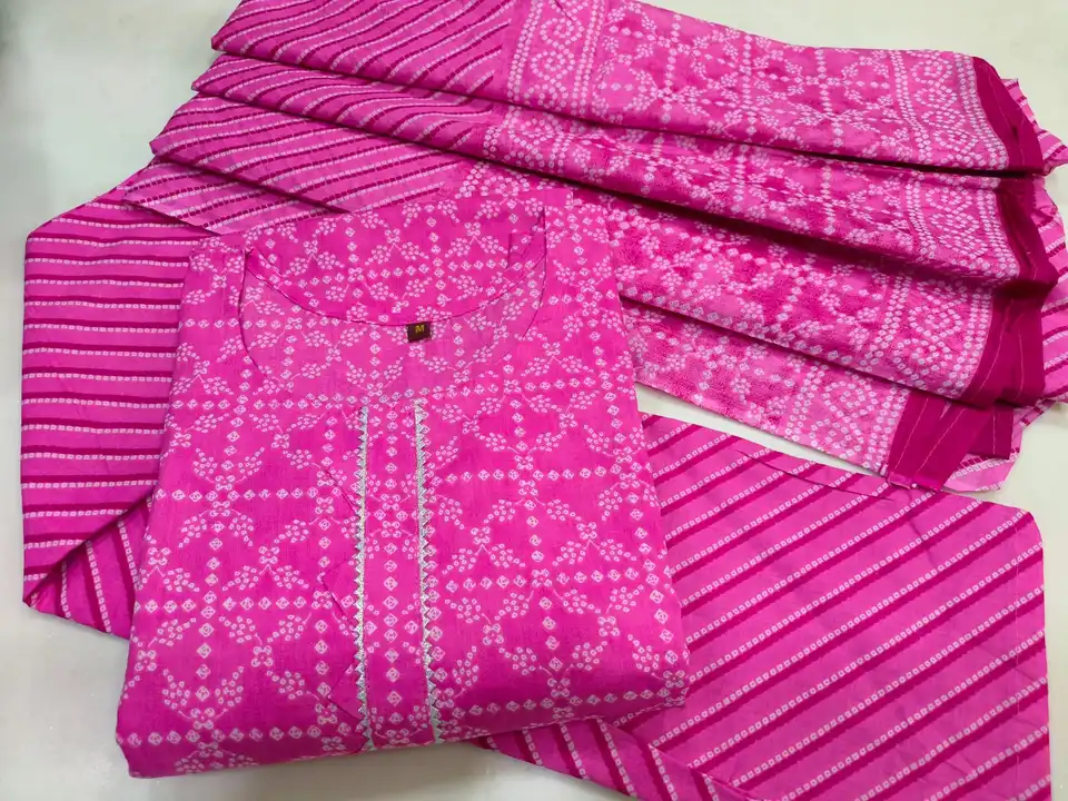 PURE 60 60 COTTON PANT dupatta pair  uploaded by M studio on 3/16/2023