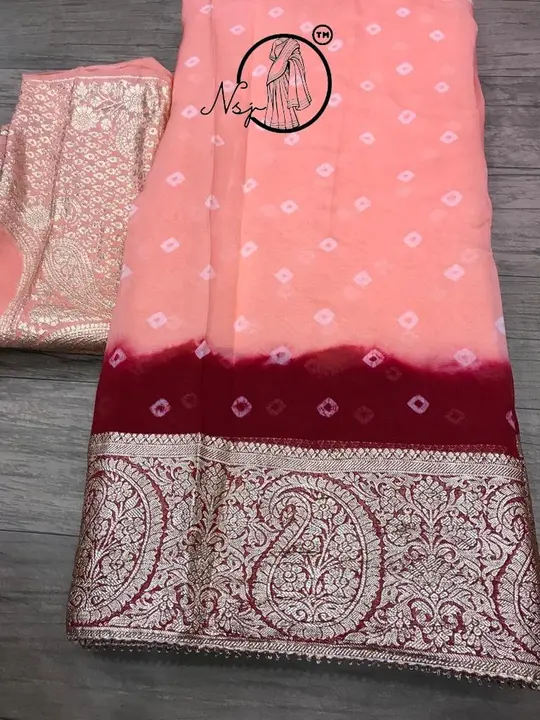 presents most popular  orgenza badhni saree



👉keep shopping with us 

🥰🥰Original product🥰🥰


 uploaded by Gota Patti manufacturing on 3/16/2023