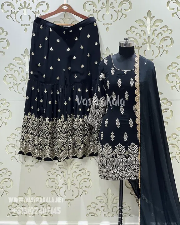 ♥️ PRESENTING NEW TOP-SHARARA SET♥️

♥️ GOOD QUALITY HEAVY GEORGETTE TOP WITH BEAUTIFUL FULLY EMBROI uploaded by Divya Fashion on 3/17/2023