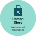 Business logo of Usman store