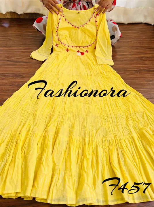 Gown  uploaded by Taha fashion from surat on 3/17/2023