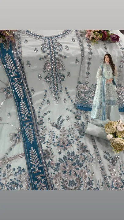 Pakistani dress  uploaded by Ayesha dress collection on 3/17/2023