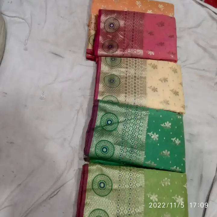Fancy silk sarees uploaded by business on 3/17/2023