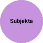 Business logo of Subjekta