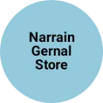 Business logo of Narrain gernal store