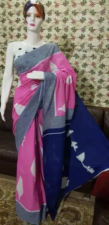 Cotton sarees uploaded by Ayush Handicarft on 3/17/2023