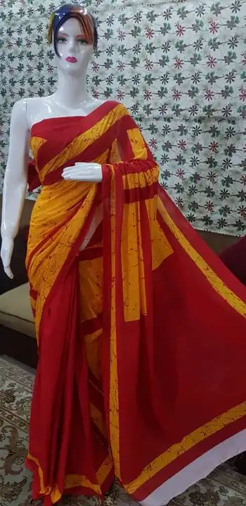 Cotton sarees uploaded by Ayush Handicarft on 3/17/2023