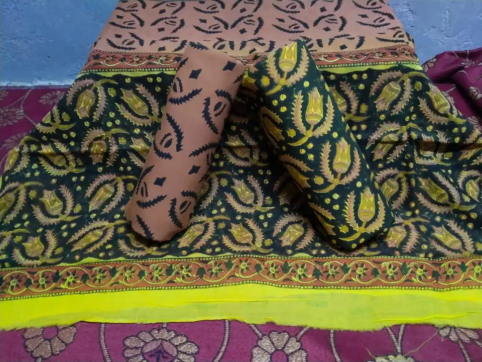 New collection of cotton Hand Block Printed TOP available...
👉dabu print
👉 bagru print

Size = 38- uploaded by Saiba hand block on 3/17/2023