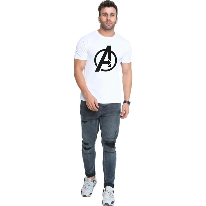 Avengers customised t shirt for men  uploaded by Sam enterprises on 3/17/2023