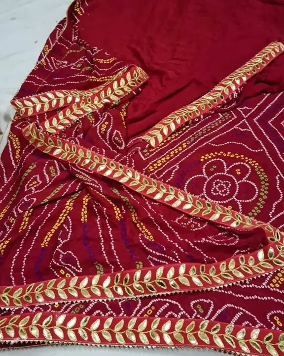 Product uploaded by Jaipuri wholesale gotta patti kurtis nd sarees on 3/17/2023