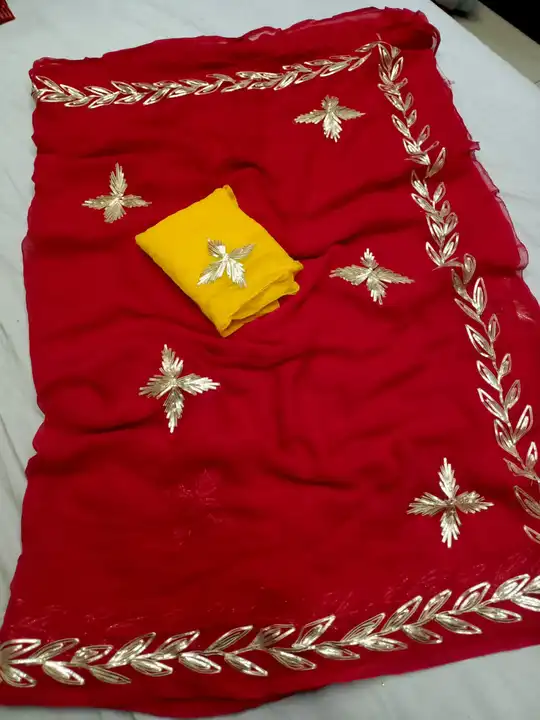 Product uploaded by Jaipuri wholesale gotta patti kurtis nd sarees on 3/17/2023