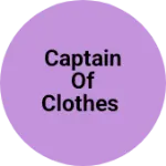 Business logo of Captain of clothes