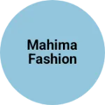 Business logo of Mahima fashion