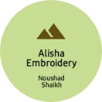 Business logo of Alisha embroidery art