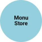 Business logo of Monu store