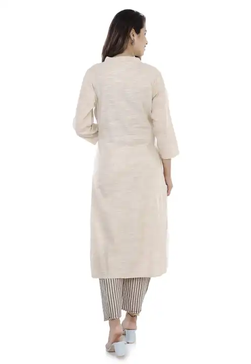 Cotton printed kurti with pant  uploaded by Maa Collection on 3/17/2023