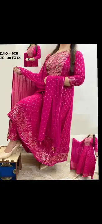 Beautiful anarkali set with free shipping uploaded by Rabi creation on 3/17/2023