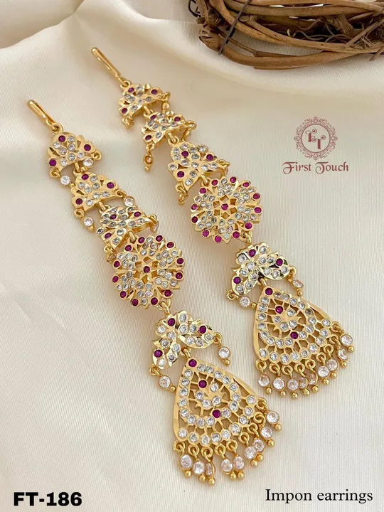 Empon earrings  uploaded by Neekibha Collections  on 5/9/2024