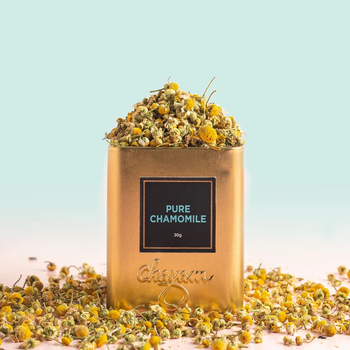 Pure Chamomile Tin Caddy 30 gm uploaded by Chayam Tea on 3/17/2023
