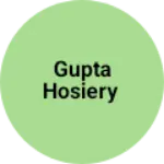 Business logo of Gupta hosiery