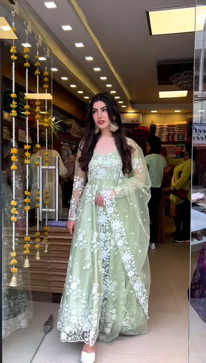 🥰Gown 🥰 with dupatta  uploaded by Taha fashion online store on 3/17/2023