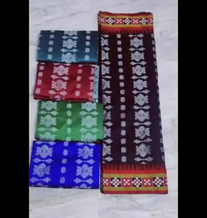 Sambalpuri Saree
Premium quality fabrics 
Colour - 5
Set - 5
Price - 540/- uploaded by Salik Garments on 3/17/2023