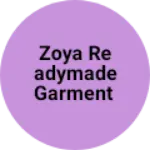 Business logo of Zoya Readymade garment