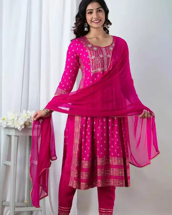 Gown uploaded by Taha fashion from surat on 3/17/2023