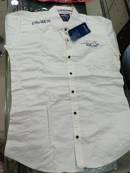 Zaraif Plain Shirt ( Size - M / L) uploaded by business on 3/17/2023