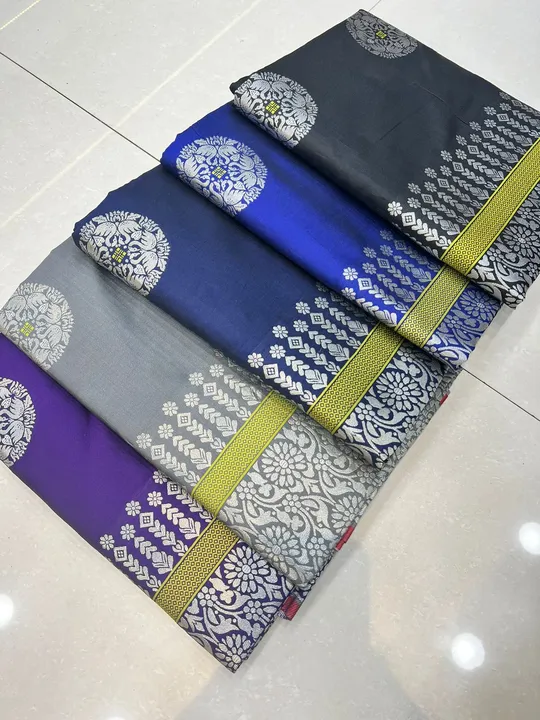 Soft pure silk saree uploaded by VARDHAK COLLECTION  on 3/17/2023
