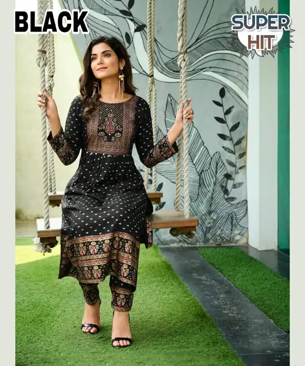 Kurti with pant  uploaded by Taha fashion online store on 3/17/2023