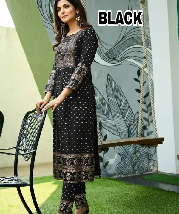 Kurti with pant  uploaded by Taha fashion online store on 3/17/2023