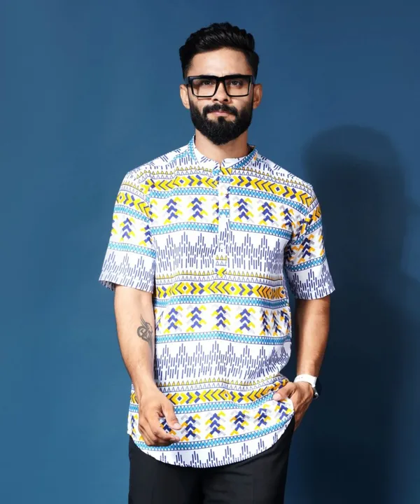 Half sleeve kurta uploaded by Taha fashion from surat on 3/17/2023