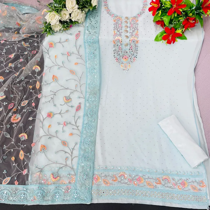 Suit uploaded by Taha fashion from surat on 3/17/2023