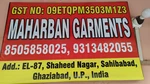 Business logo of MAHARBAN GARMENTS