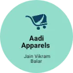 Business logo of Aadi Apparels