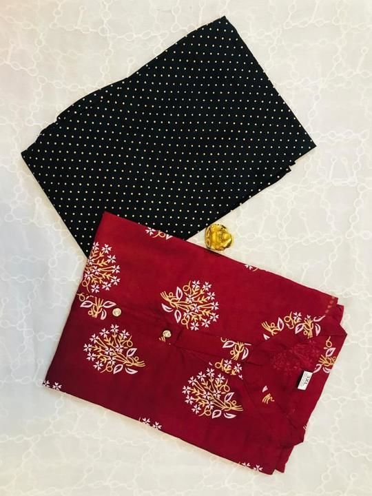 Rayon kurti Palazzo Sets uploaded by Jerry Collections on 2/26/2021
