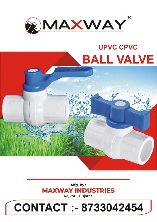 Upvc ball valve uploaded by Maxway industries on 3/17/2023