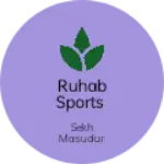 Business logo of Ruhab Sports