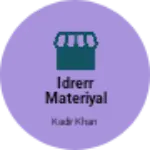Business logo of Idrerr materiyal