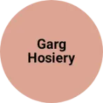 Business logo of Garg Hosiery based out of Faridabad