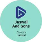 Business logo of Jaswal and sons