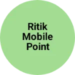 Business logo of Ritik Mobile point